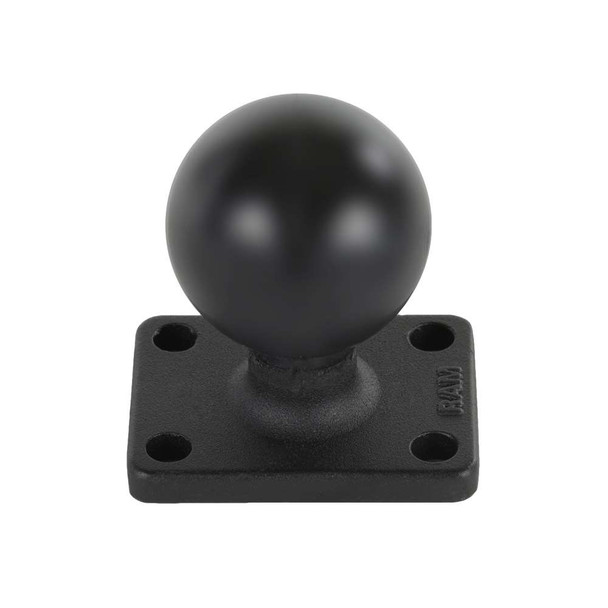 RAM Mounting Systems RAM Mount 1.5" x 2" Rectangle Base w/1.5" Ball [RAM-202U-152] MyGreenOutdoors