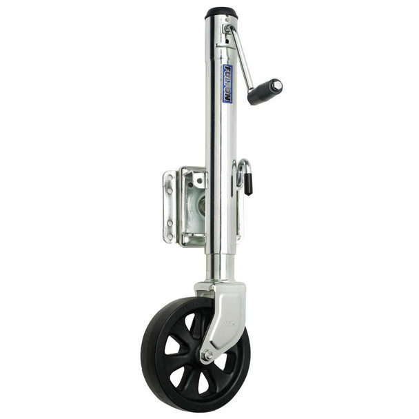 Fulton Fulton Single Wheel 1,500 lbs. Bolt-Thru Swivel Jack [XP15 0101] XP15 0101 MyGreenOutdoors