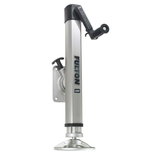 Fulton Fulton F2 Trailer Jack Bolt-On 2,000 lbs. Lift Capacity Adjustable Swivel w/Footplate [1413230134] 1413230134 MyGreenOutdoors