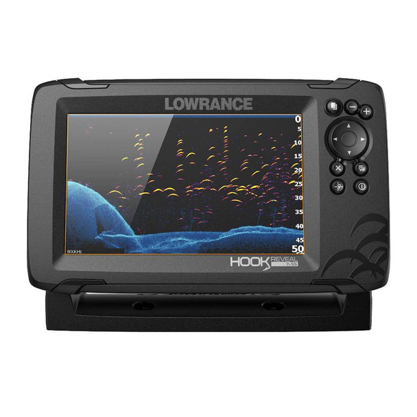 Lowrance Lowrance HOOK Reveal 7x Fishfinder w/SplitShot Transom Mount Transducer [000-15514-001] MyGreenOutdoors