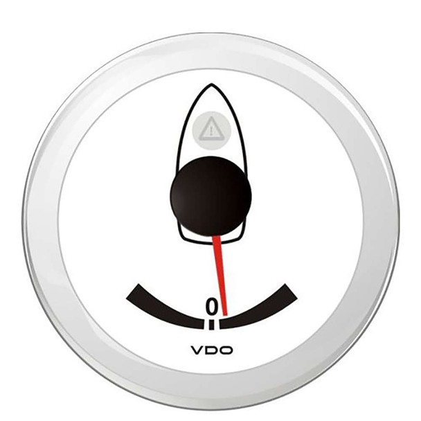 Veratron VDO Marine ViewLine 3-3/8" (52mm) Rudder Angle Indicator - 40 Port/Starboard [A2C59514230] MyGreenOutdoors