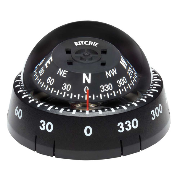 Ritchie Ritchie XP-99 Kayaker Compass - Surface Mount - Black [XP-99] XP-99 MyGreenOutdoors