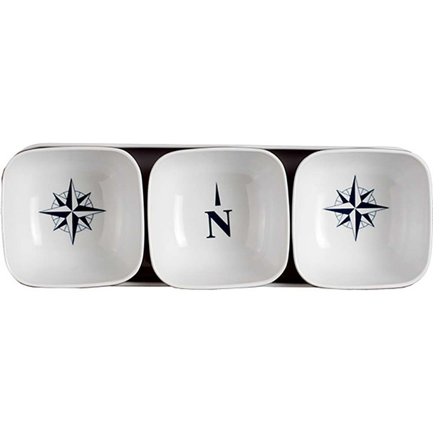 Marine Business Marine Business Melamine Snack Set - NORTHWIND - Set of 4 [15013] MyGreenOutdoors