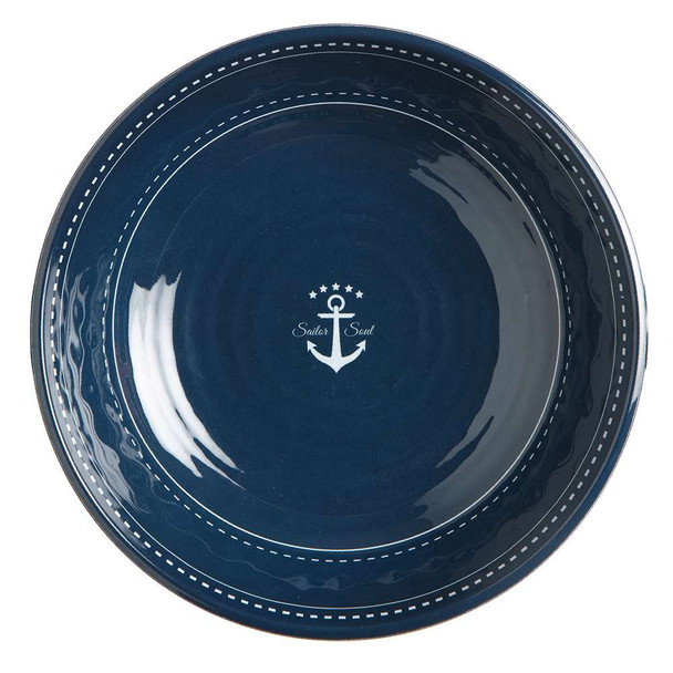 Marine Business Marine Business Melamine Deep, Round Soup Plate - SAILOR SOUL - 8.8" Set of 6 [14002C] MyGreenOutdoors