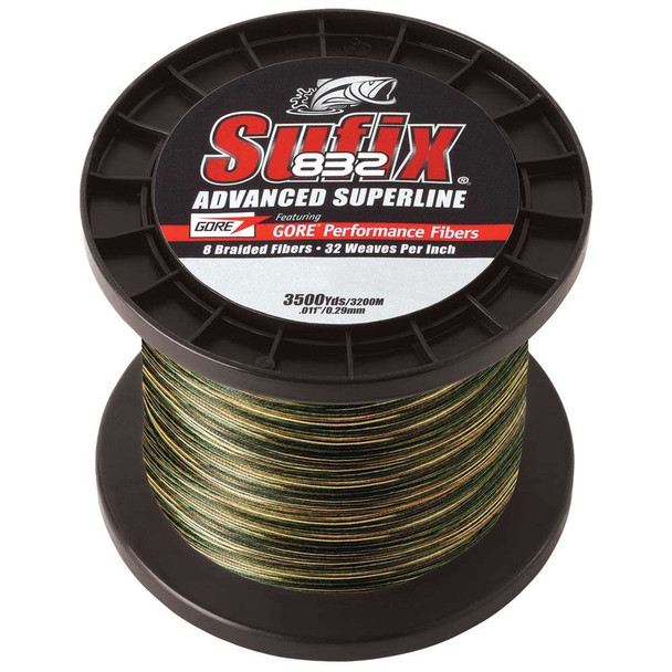 Sufix Sufix 832 Advanced Superline Braid - 10lb - Camo - 3500 yds [660-410CA] MyGreenOutdoors