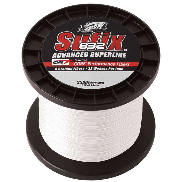 Sufix Sufix 832 Advanced Superline Braid - 15lb - Ghost - 3500 yds [660-415GH] MyGreenOutdoors