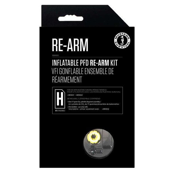 Mustang Survival Mustang Re-Arm Kit H 17g HR - Auto Manual [MA4031-0-0-101] MyGreenOutdoors