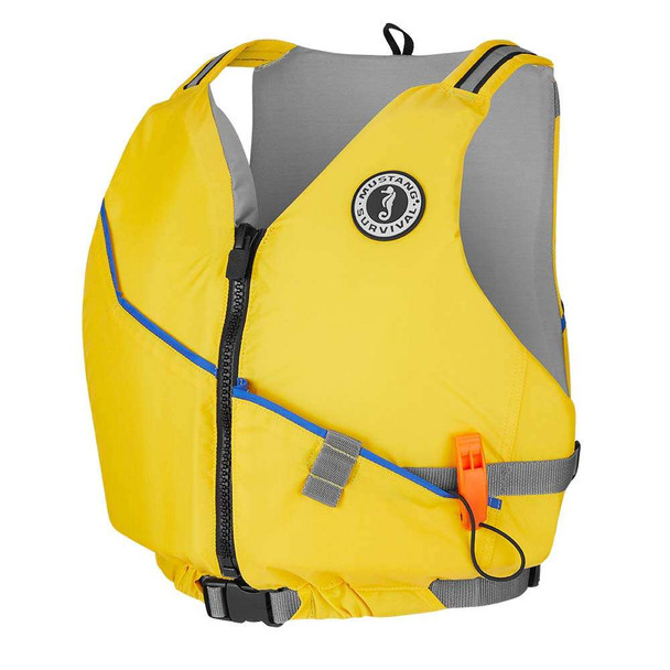 Mustang Survival Mustang Journey Foam Vest - Yellow - X-Small/Small [MV7112-25-XS/S-216] MyGreenOutdoors
