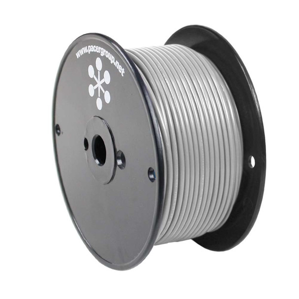 Pacer Group Pacer Grey 16 AWG Primary Wire - 250 [WUL16GY-250] MyGreenOutdoors