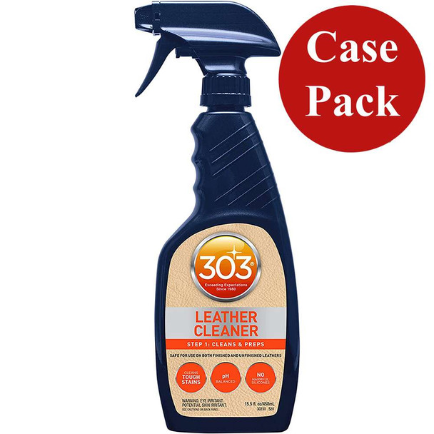 303 303 Leather Cleaner - 16oz *Case of 6* [30227CASE] MyGreenOutdoors