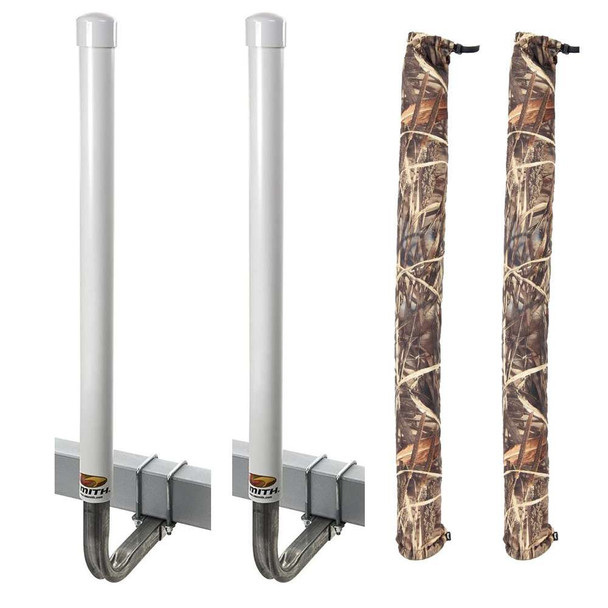 C.E. Smith C.E. Smith 60" Post Guide-On w/Unlighted Posts FREE Camo Wet Lands Post Guide-On Pads [27640-903] MyGreenOutdoors