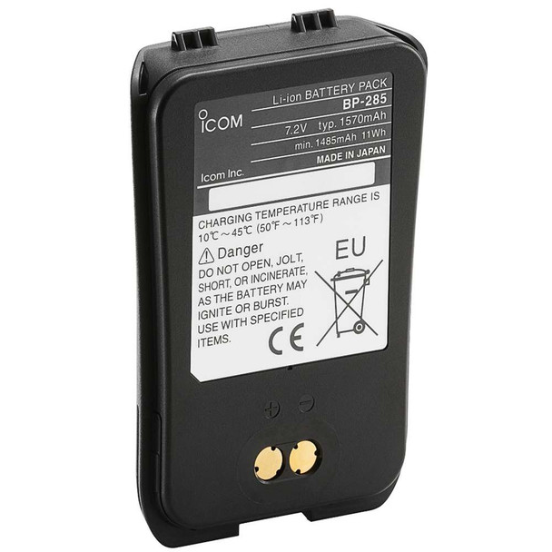Icom Icom BP285 Li-ion 7.2V 1570mAh Battery f/M93D [BP285] MyGreenOutdoors