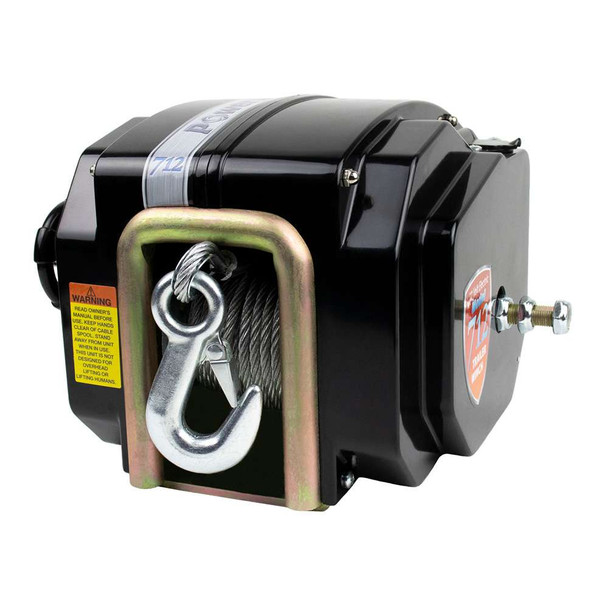 Powerwinch Powerwinch 712A Trailer Winch w/20 Strap [P77712-S] MyGreenOutdoors