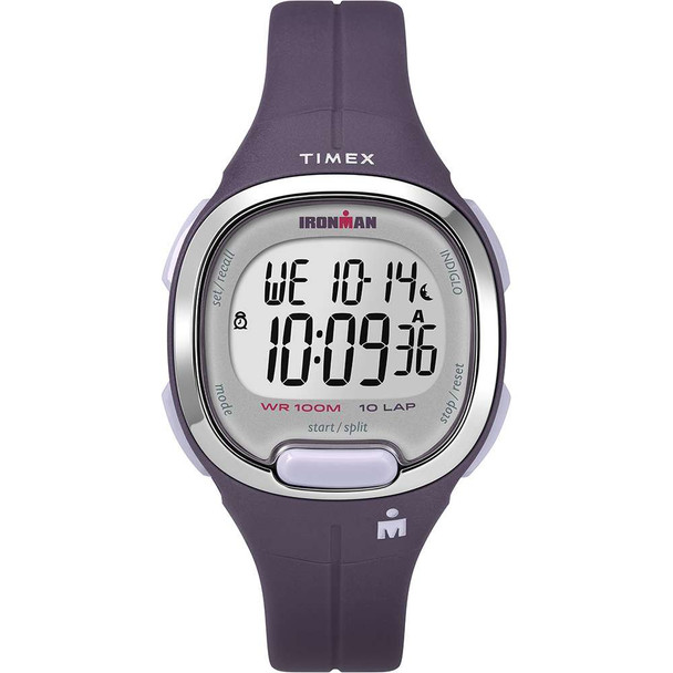 Timex Timex Ironman Essential 10MS Watch - Purple Chrome [TW5M19700] MyGreenOutdoors