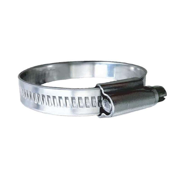 Trident Marine Trident Marine 316 SS Non-Perforated Worm Gear Hose Clamp - 15/32" Band Range - (7/8" 1-1/4") Clamping Range - 10-Pack - SAE Size 12 [710-0341] MyGreenOutdoors