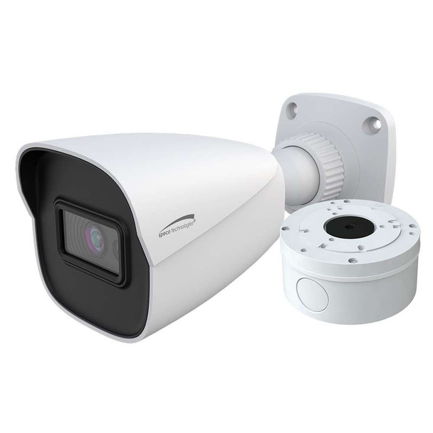 Speco Tech Speco 4MP H.265 AI Bullet IP IR Camera - 2.8mm Lens Junction Box [O4B9] MyGreenOutdoors