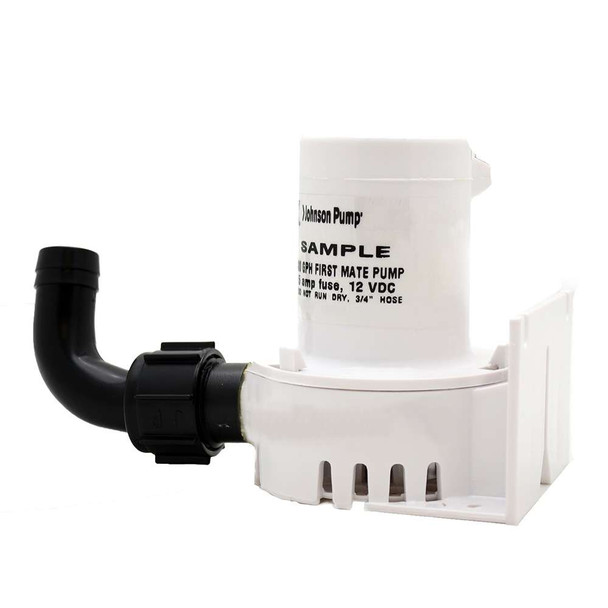Johnson Pump Johnson Pump First Mate HP 400 GPH 12V - Threaded Port [21405HP] MyGreenOutdoors