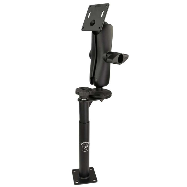 RAM Mounting Systems RAM Mount Tele-Pole w/8" 9" Poles 75mm VESA Mount [RAM-VP-89F-D-101-2461U] MyGreenOutdoors