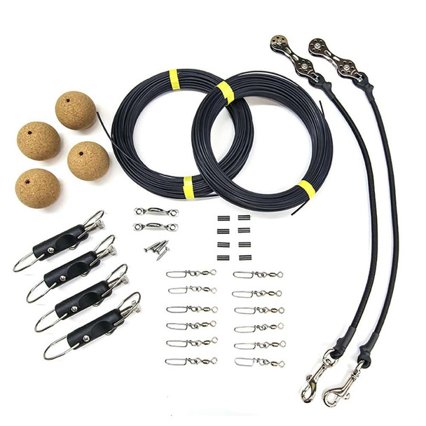 Tigress Tigress Ultimate Rigging Kit - 400lb Black Mono [88605-1] MyGreenOutdoors