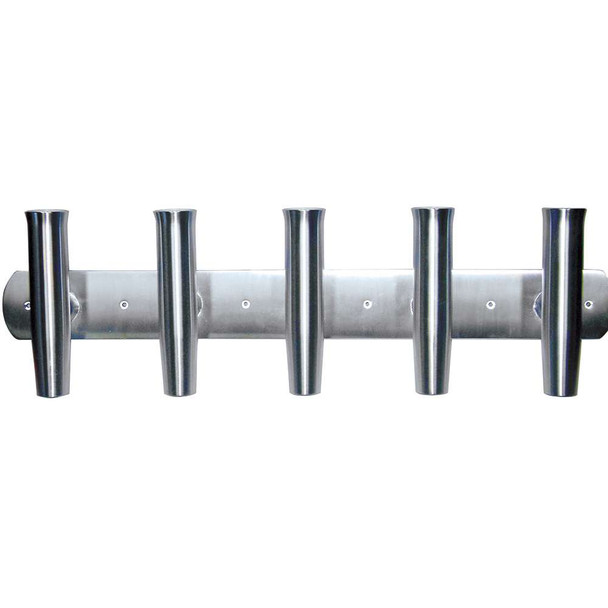 Tigress Tigress 5 Rod Aluminum Transom Mount Rod Holder - 35" [88144] MyGreenOutdoors