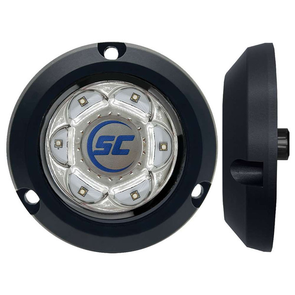Shadow-Caster LED Lighting Shadow-Caster SC2 Series Polymer Composite Surface Mount Underwater Light - Bimini Blue [SC2-BB-CSM] MyGreenOutdoors