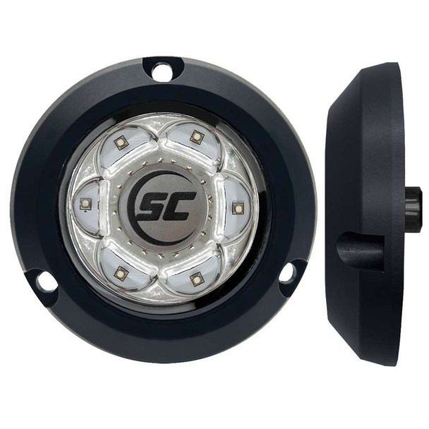 Shadow-Caster LED Lighting Shadow-Caster SC2 Series Polymer Composite Surface Mount Underwater Light - Great White [SC2-GW-CSM] MyGreenOutdoors