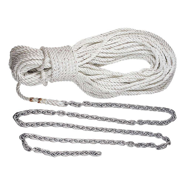 Lewmar Lewmar Anchor Rode 15 5/16 G4 Chain w/300 5/8 Rope w/Shackle [HM15H300PX] MyGreenOutdoors