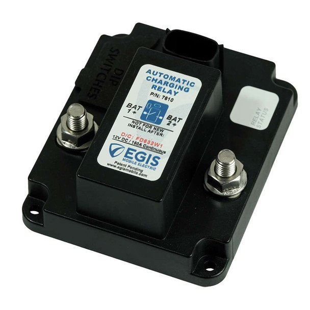 Egis Mobile Electric Egis Programmable Automatic Charging Relay (ACR) 160A, 12V [7610] MyGreenOutdoors