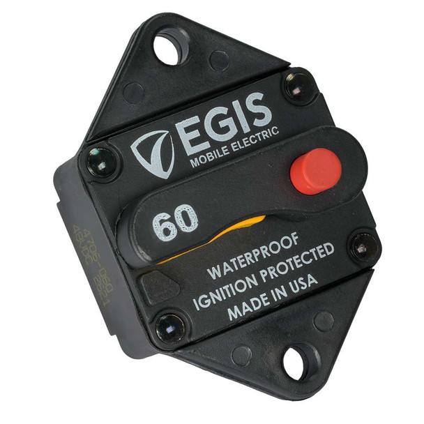 Egis Mobile Electric Egis 60A Panel Mount Circuit Breaker - 285 Series [4706-060] MyGreenOutdoors