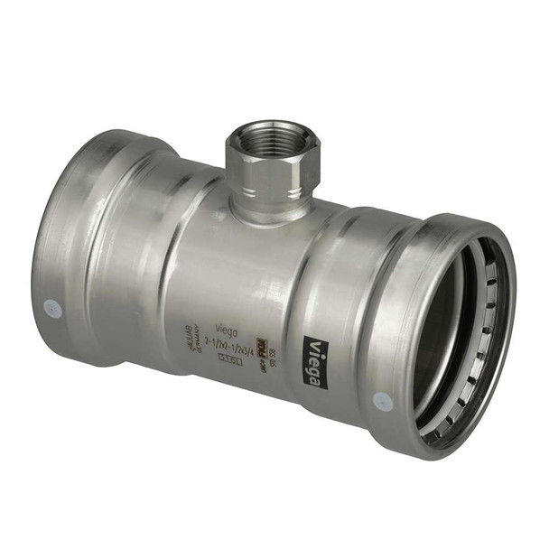 Viega Viega MegaPress 316 FKM Tee w/FPT - 3" x 3" x 3/4" (FPT) [98425] MyGreenOutdoors