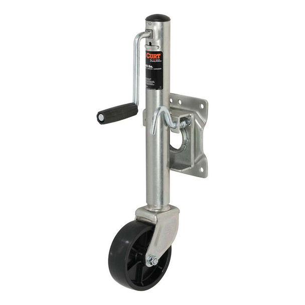 CURT CURT Marine Jack w/6" Wheel - 1,000 lbs - 10" Travel [28100] MyGreenOutdoors