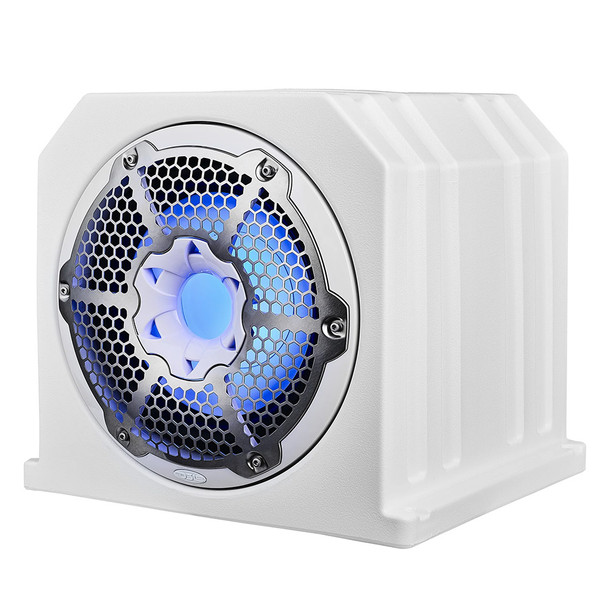 DS18 HYDRO 10" Marine Sub Box w\/RGB Lighting - White [NXL-10SUBLD\/W]