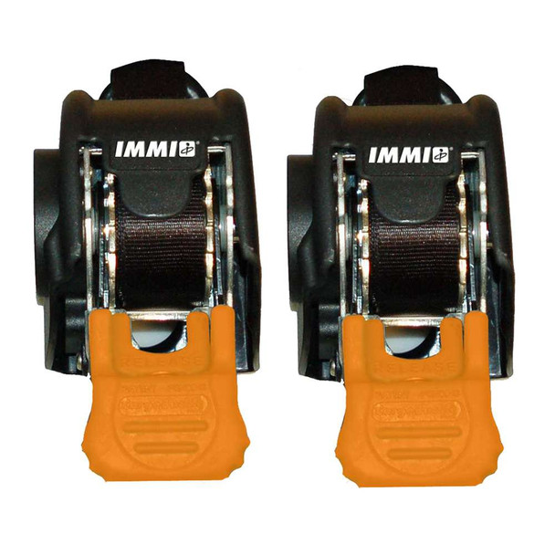 CargoBuckle CargoBuckle Mini G3 Retractable Ratchet Tie-Down - 1" x 72" Pair [F103745] F103745 MyGreenOutdoors