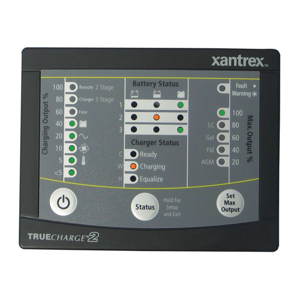 Xantrex Xantrex TRUECHARGE2 Remote Panel f/20 & 40 & 60 AMP (Only for 2nd generation of TC2 chargers) [808-8040-01] 808-8040-01 MyGreenOutdoors