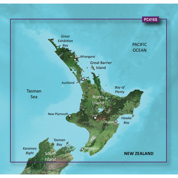 Garmin BlueChart g3 Vision HD - VPC416S - New Zealand North - microSD\/SD [010-C0874-00]