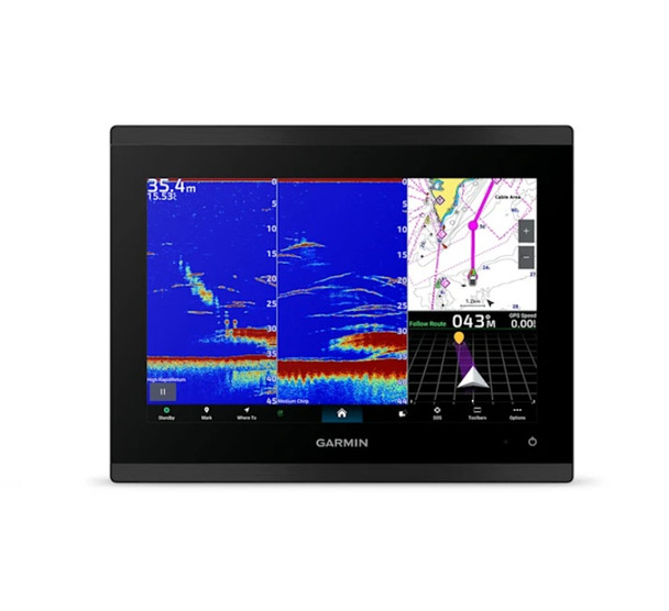 Garmin GPSMAP 9010xsv – 10" MFD with Worldwide Basemap & Built-In Sonar