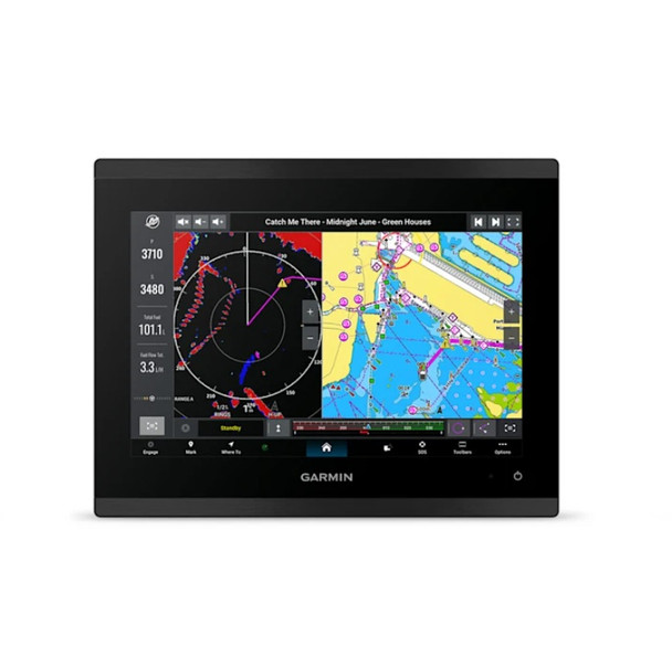 Garmin GPSMAP 9010 – 10" Marine Chartplotter with Worldwide Basemap
