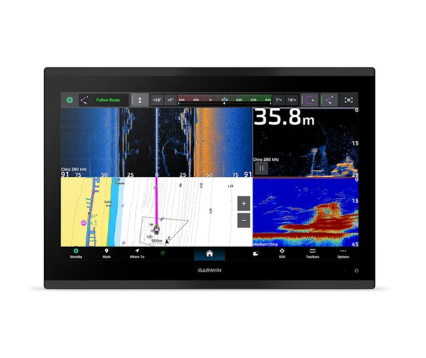 Garmin GPSMAP 9017xsv – 17" MFD with Worldwide Basemap & Built-In Sonar