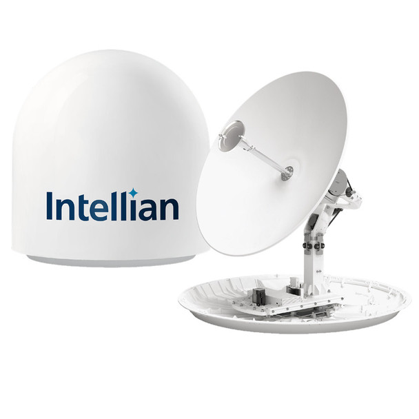 Intellian s100N 1M HD Satellite TV Antenna In v100NX\/t100N Matching Dome - Includes Multi-Switch Module [T4-107BT3]
