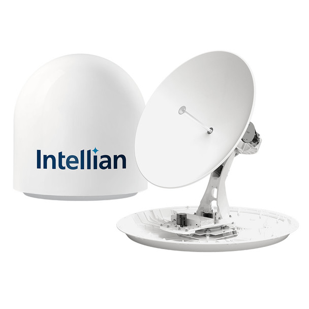 Intellian t100N 1M Maritime Global Satellite TV Antenna System In v100NX Matching Radome [T4-101BW3]