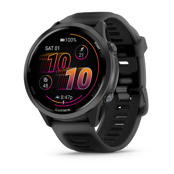 Garmin Forerunner 570 - 47mm - Slate Gray Aluminum with Black Band