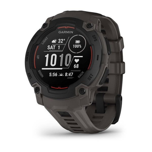 Garmin Instinct® E – 45 mm (Black with Charcoal Band)