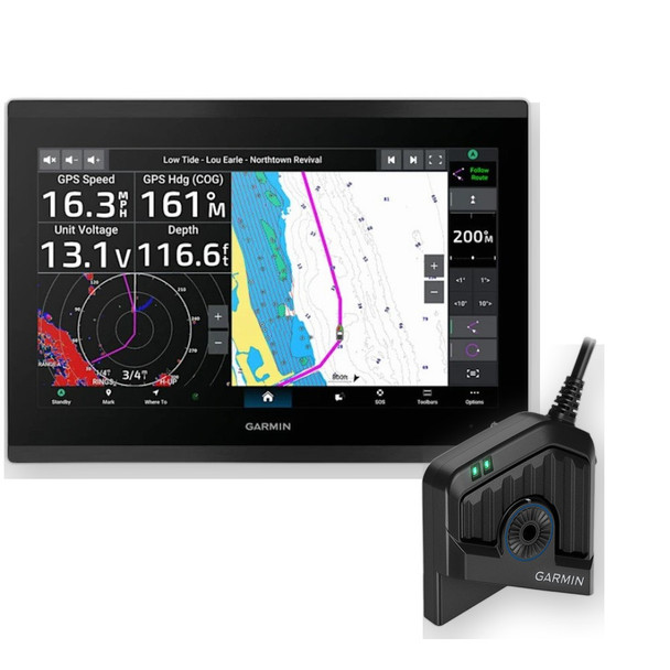 Garmin GPSMAP 9213 LiveScope 2 HD LVS42HD Bundle