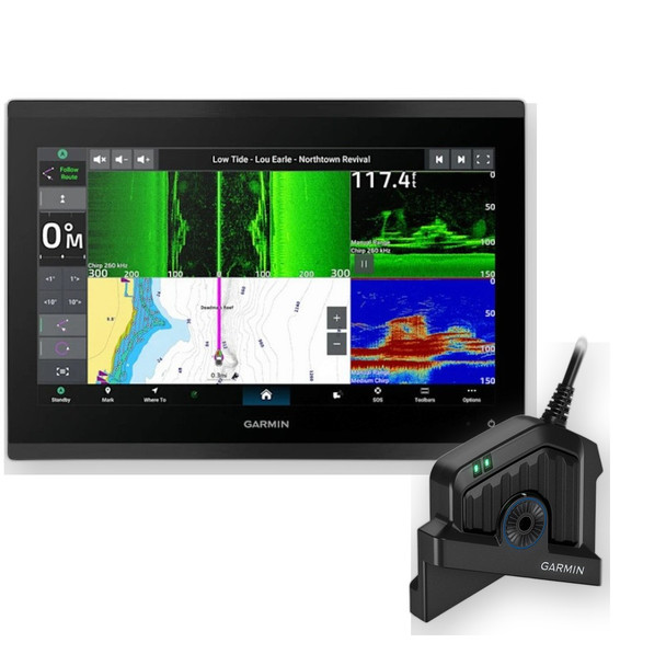 Garmin GPSMAP 9213xsv LiveScope 2 LVS44 Bundle