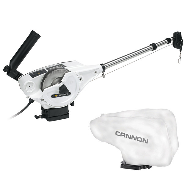 Cannon Optimum 10 TS (Tournament Series) Downrigger w\/White Cover [1902340\/WHTCOVER]