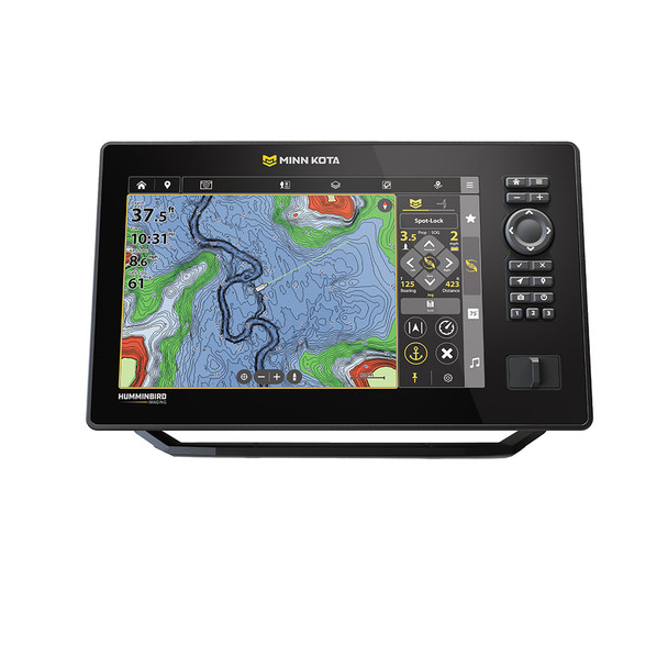 Minn Kota X10 CMSI+ VX 10" GPS\/Fishfinder w\/Transom Mount Transducer [412380-1VX]