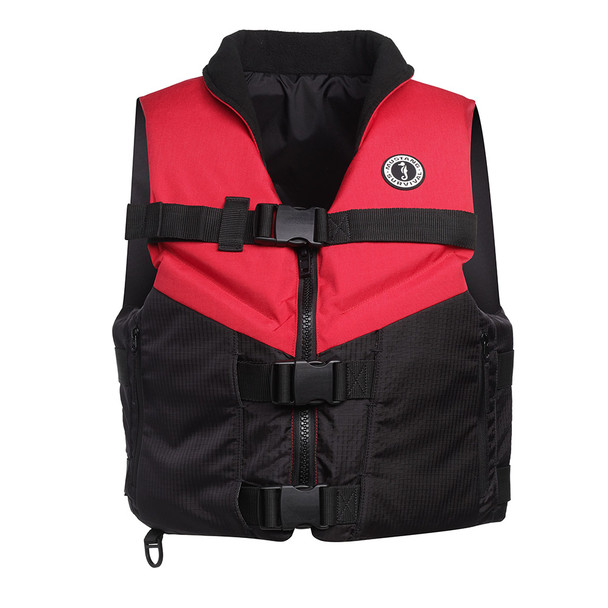 Mustang Accel Foam Vest - Red\/Black - Large [MV4627-123-L]
