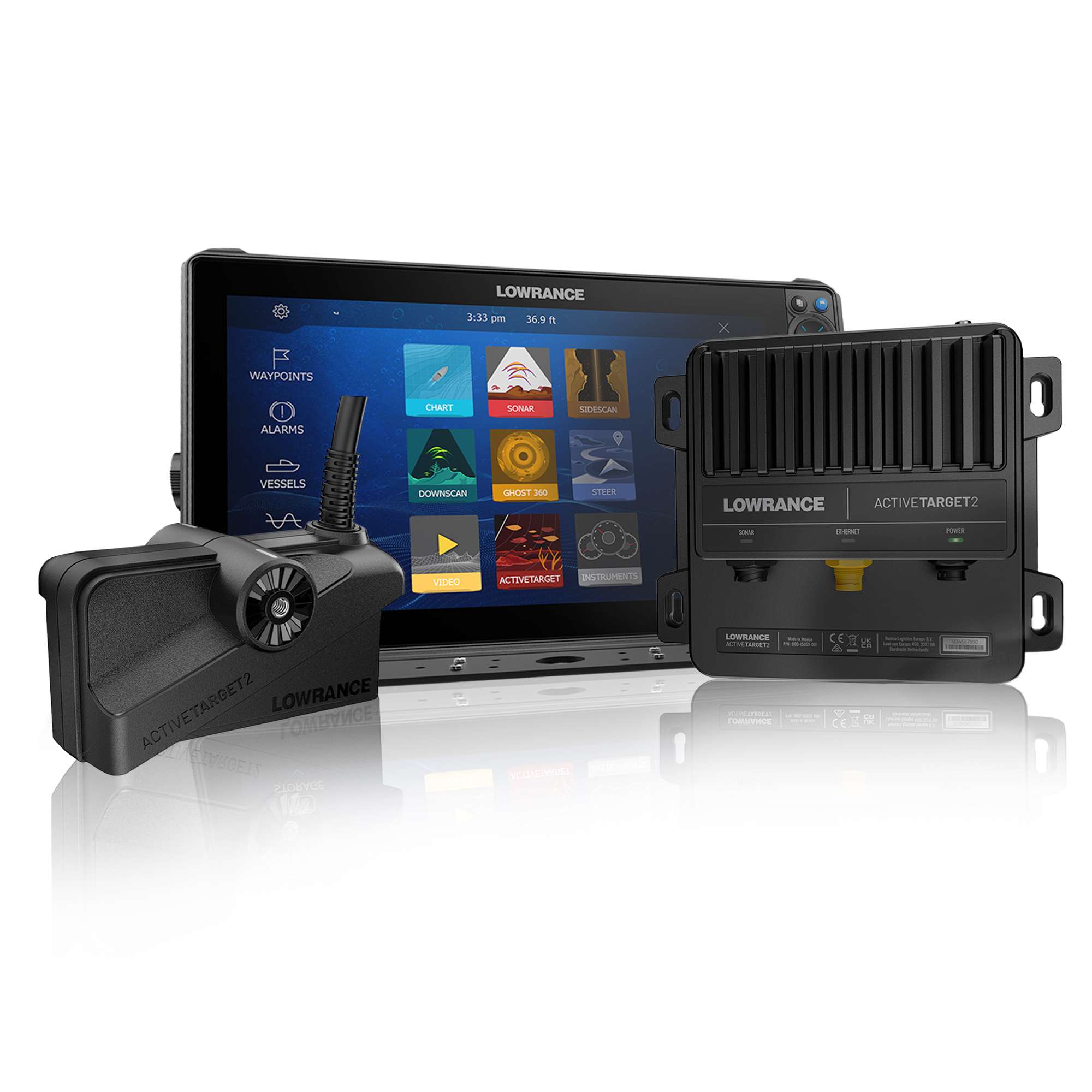Lowrance ActiveTarget 2 Live Sonar Bundle with HDS PRO 10