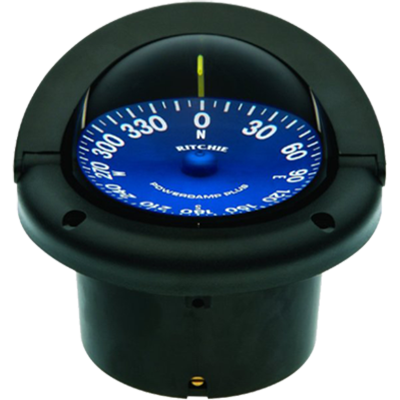 Ritchie Compass, Flush Mount, 3.75" Dial, Black - 10342 SS-1002 MyGreenOutdoors