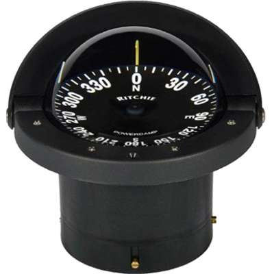 Ritchie Compass, Flush Mount, 4.5" Dial, Black - 10348 FN-201 MyGreenOutdoors